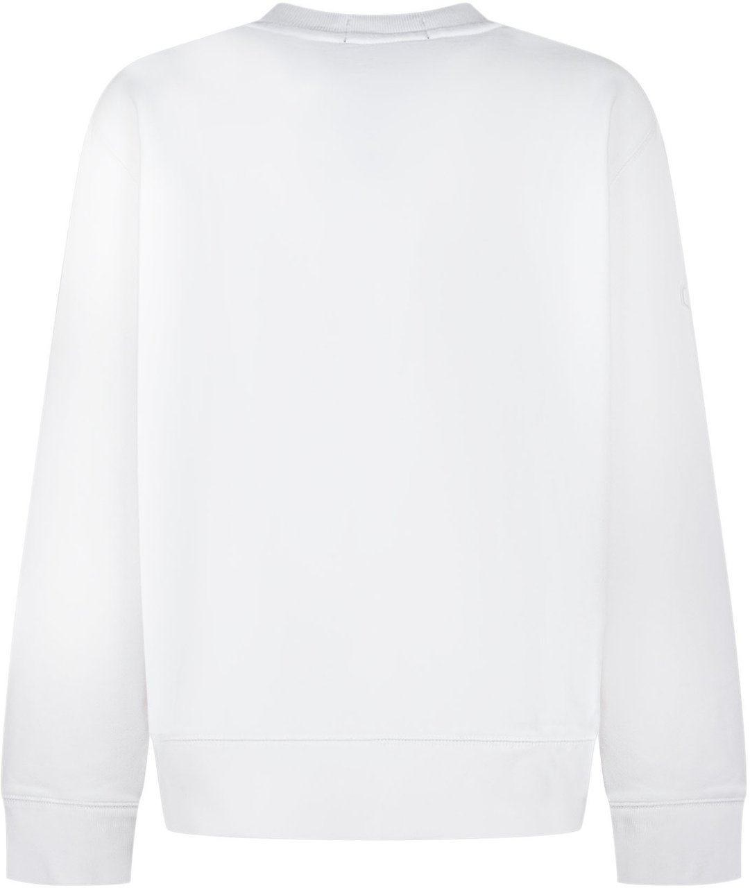 Ralph Lauren Felpa Bambino in Cotone con Maxi Logo Tone-on-Tone Wit