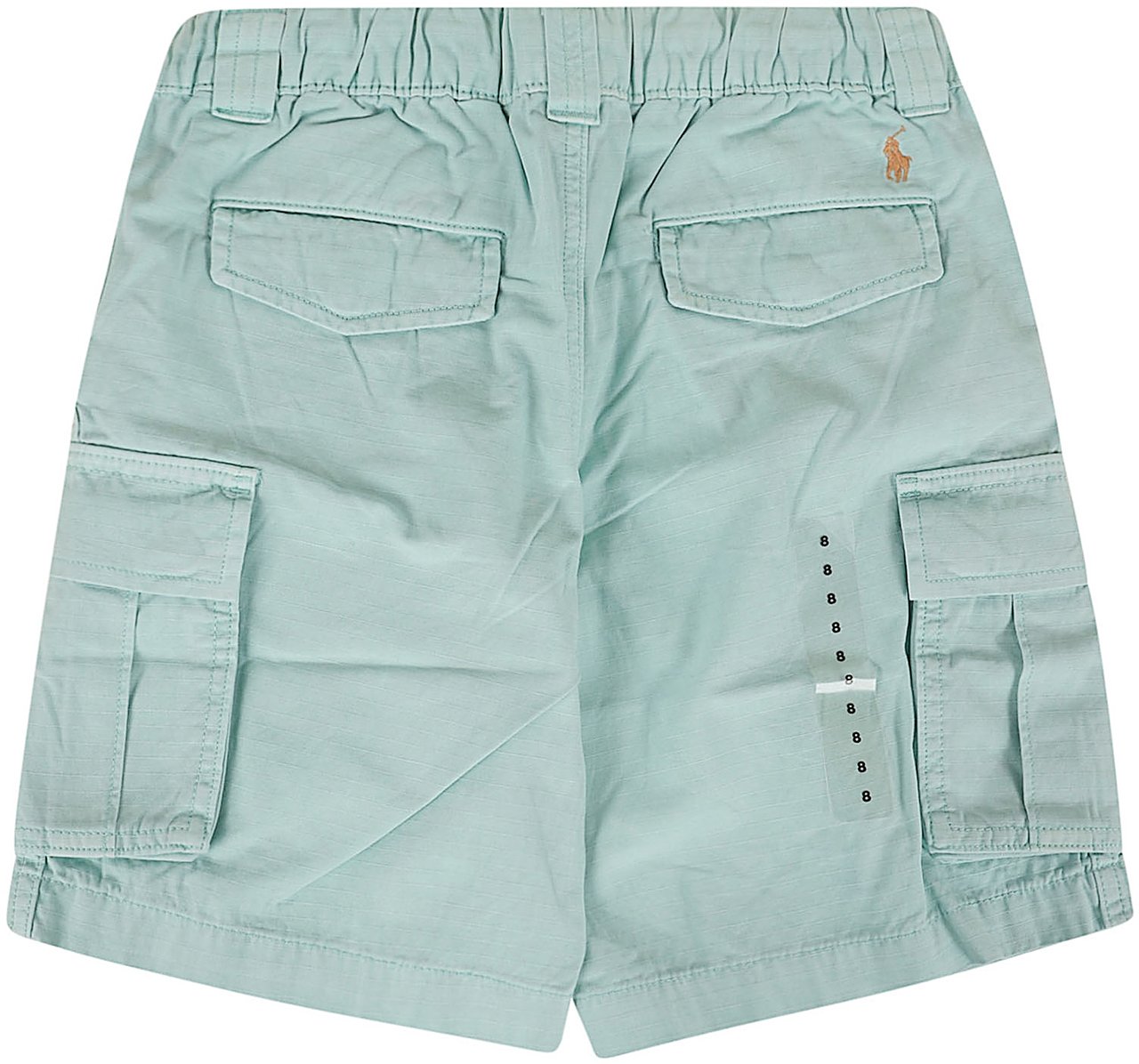 RALPH LAUREN KIDS WOVEN-SHORTS Lichtblauw