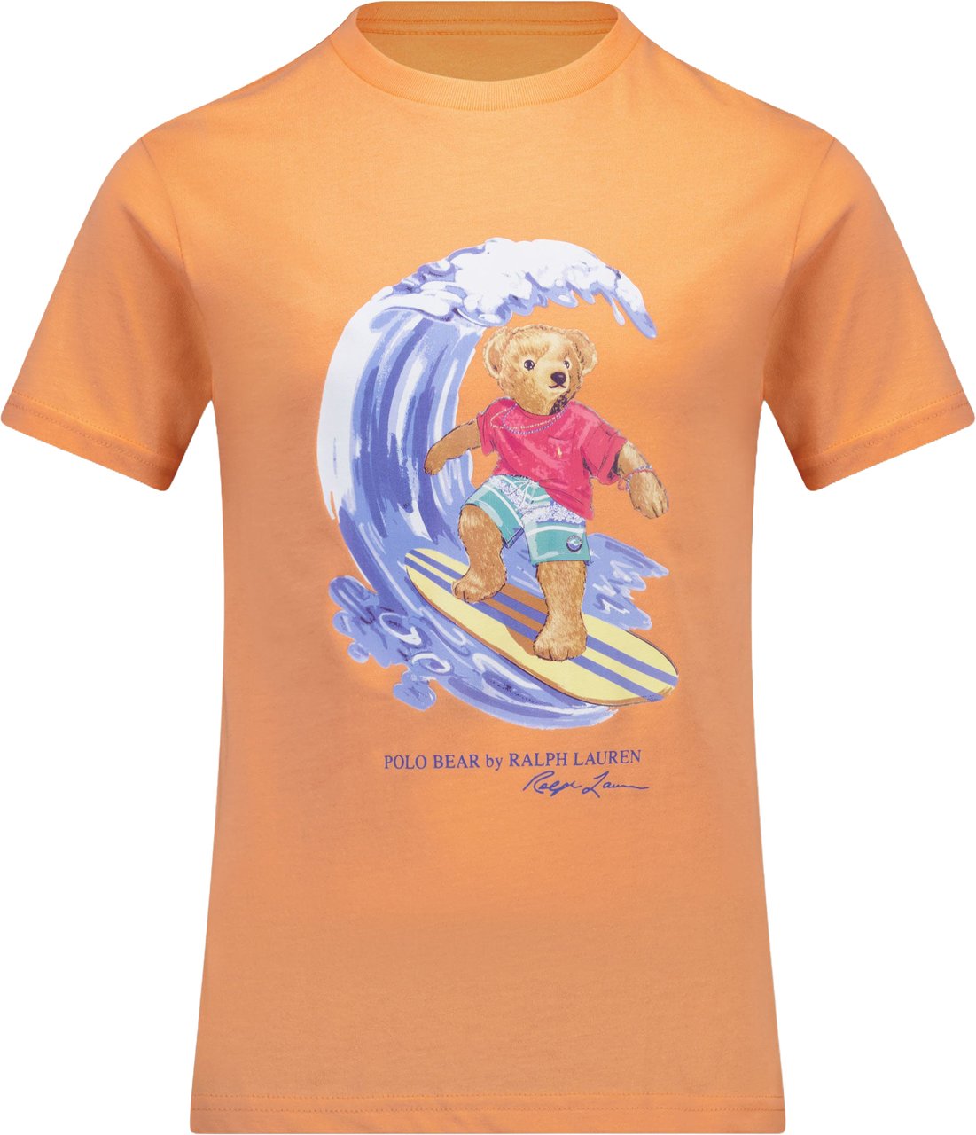 Ralph Lauren Ralph Lauren Kinder Jongens T-Shirt In Zalm Roze