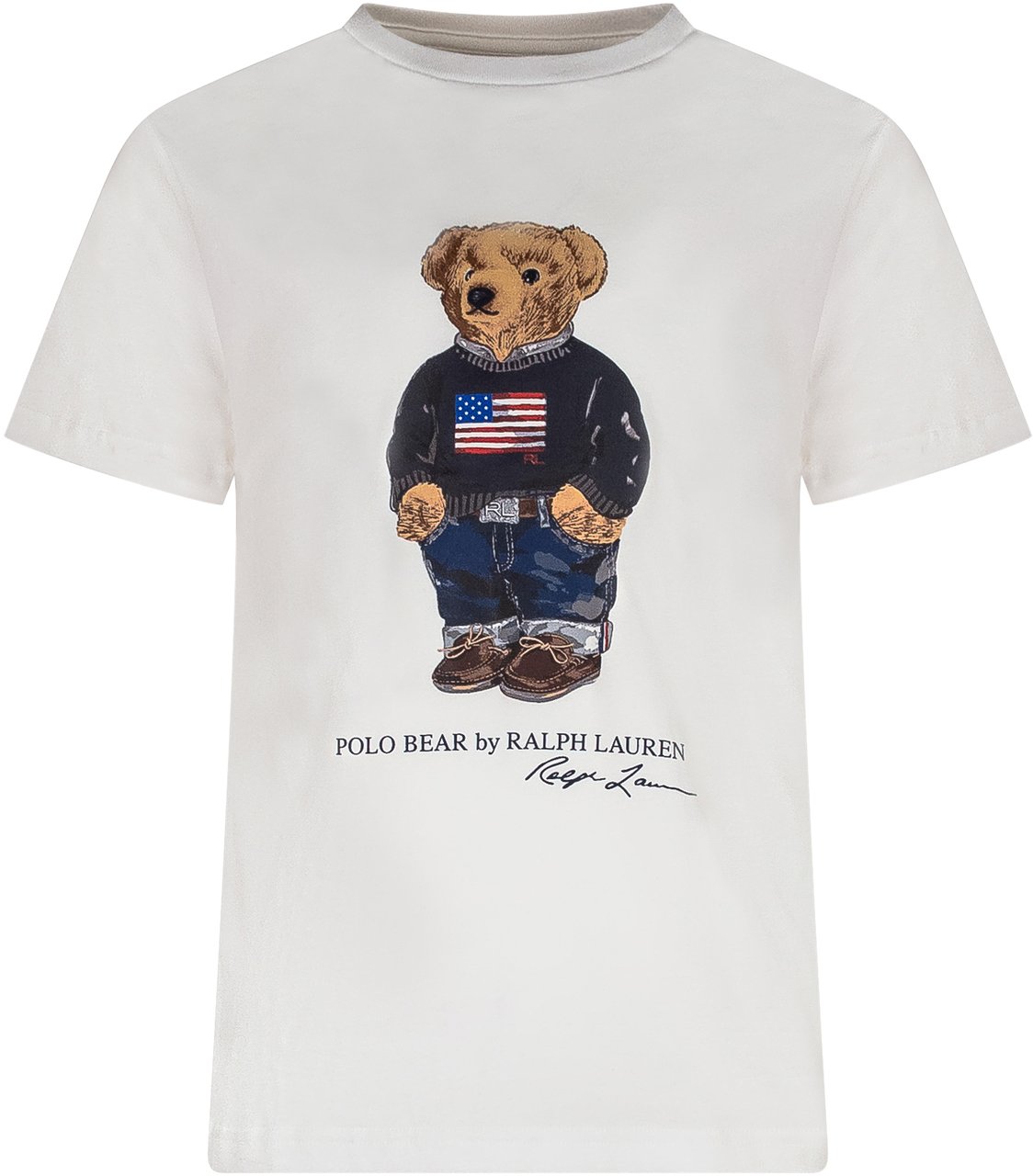 Ralph Lauren T-shirt bianca Polo Ralph Lauren Wit