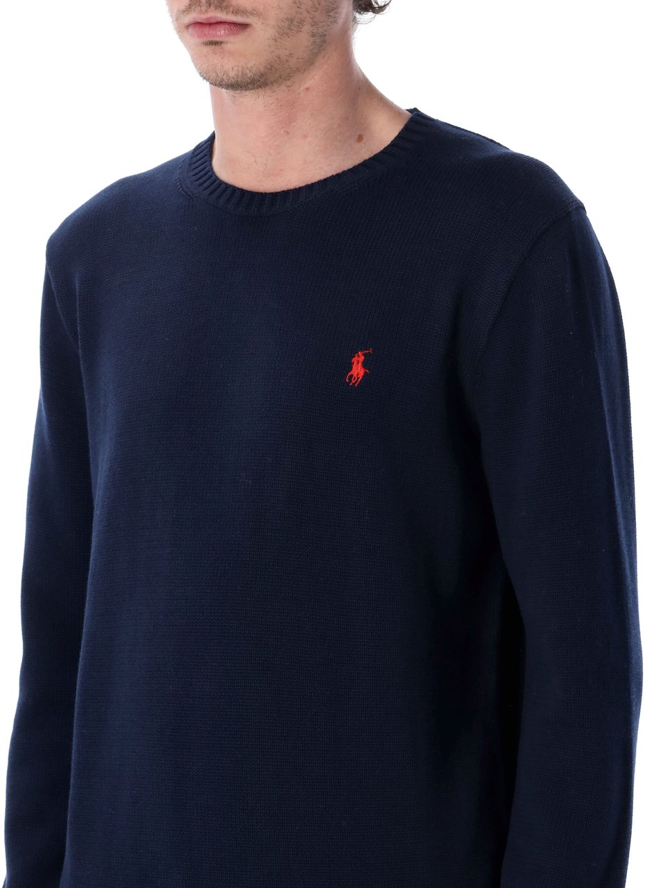 Ralph Lauren Crewneck Sweater Hunter Navy Navy