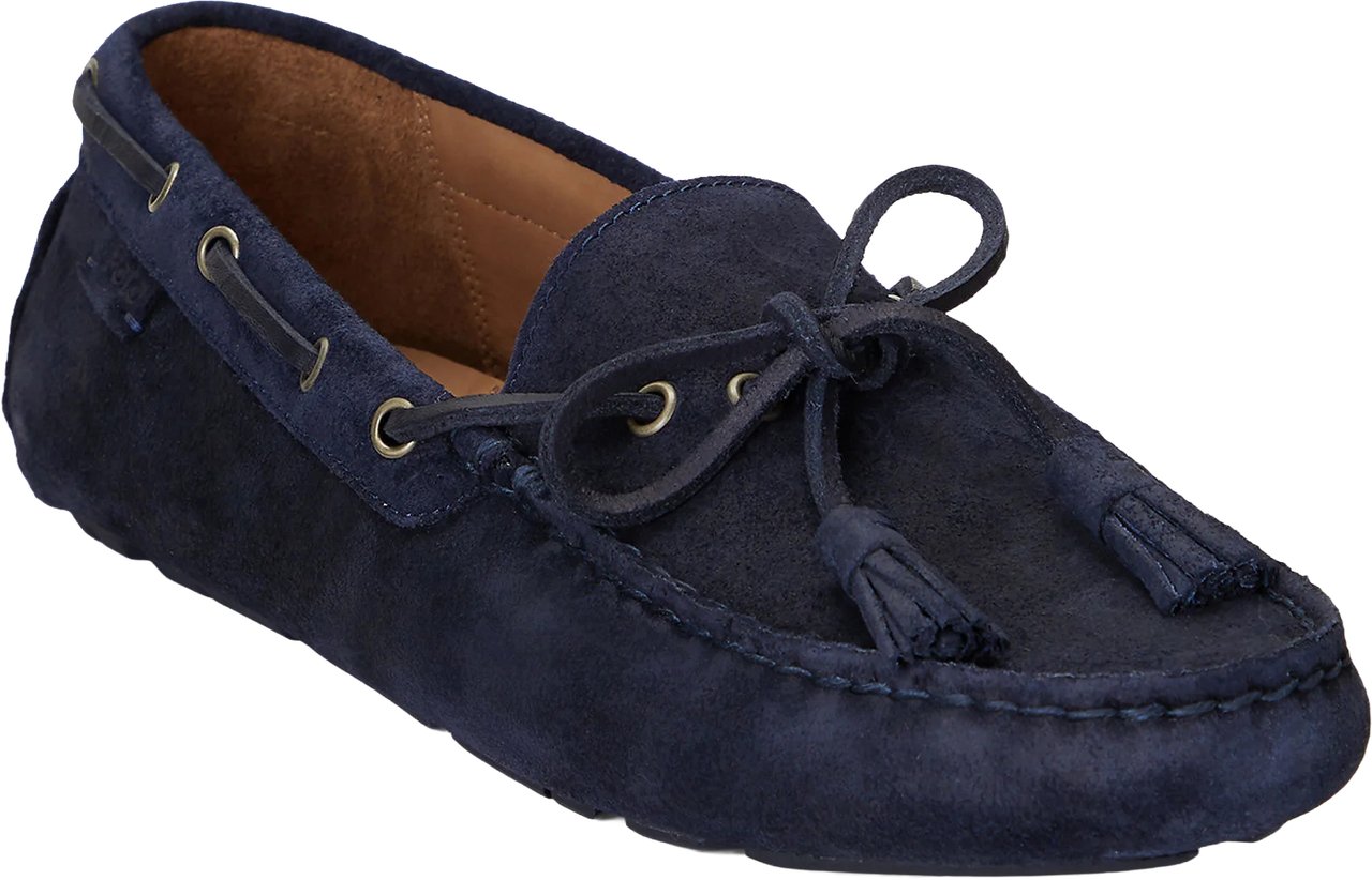 Ralph Lauren Flat Shoes Blue Navy
