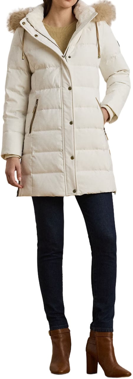 Ralph Lauren Insulated Coat With High Collar Wit