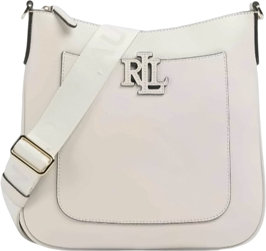 Ralph Lauren Cameryn Large Hammered Leather Bag Wit