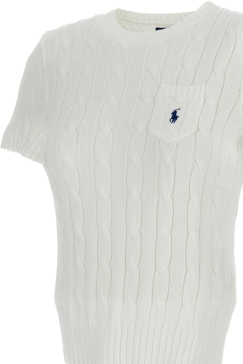 Ralph Lauren Timeless White T-Shirt With Classic Fit Wit
