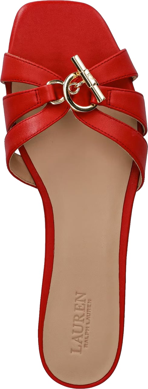Ralph Lauren Sandals Red Rood