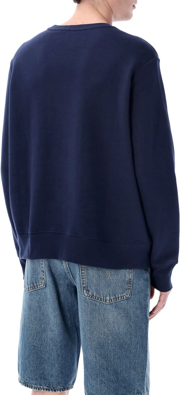 Ralph Lauren Bear Crewneck Blu Navy