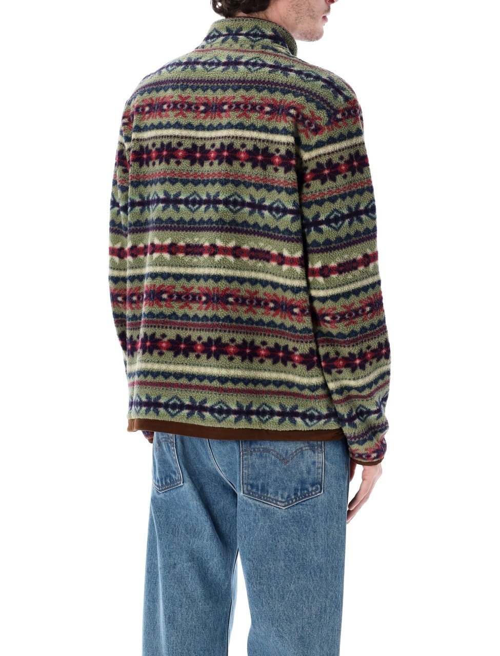 Ralph Lauren Pile Jaquard Verde Donkergroen