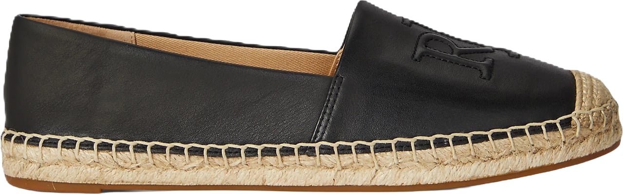 Ralph Lauren Flat Shoes Black Zwart