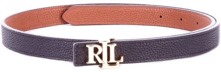 Ralph Lauren Belts Black Tan Zwart