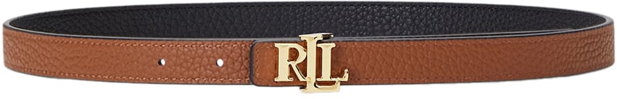 Ralph Lauren Belts Black Tan Zwart