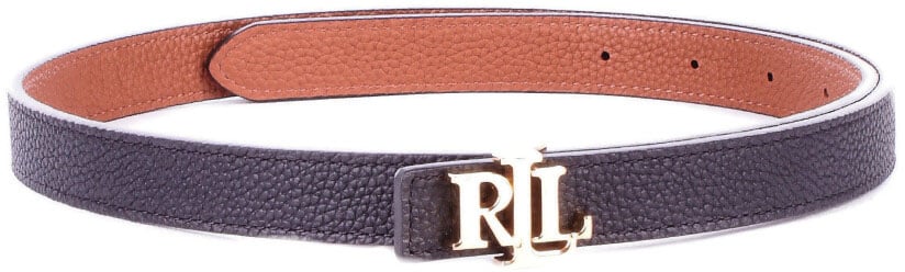 Ralph Lauren Belts Black Tan Zwart