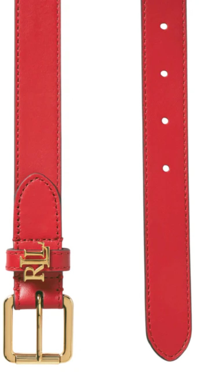 Ralph Lauren Belts Red Rood