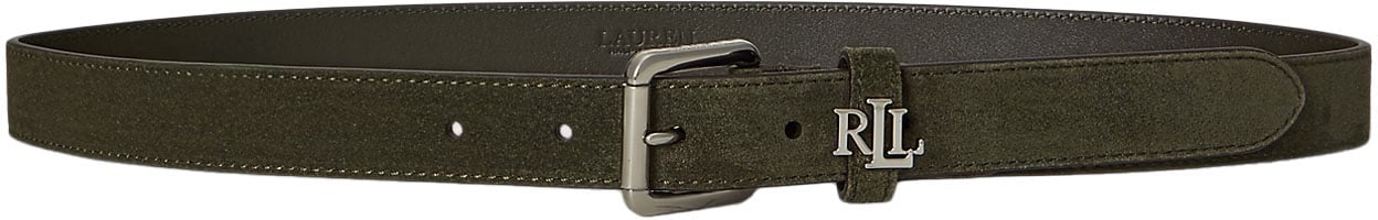 Ralph Lauren Belts Dark Olive Groen