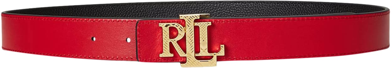 Ralph Lauren Belts Blackfestive Red Zwart