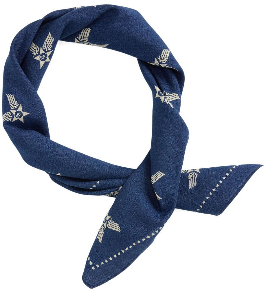 Ralph Lauren Scarfs Blue Navy