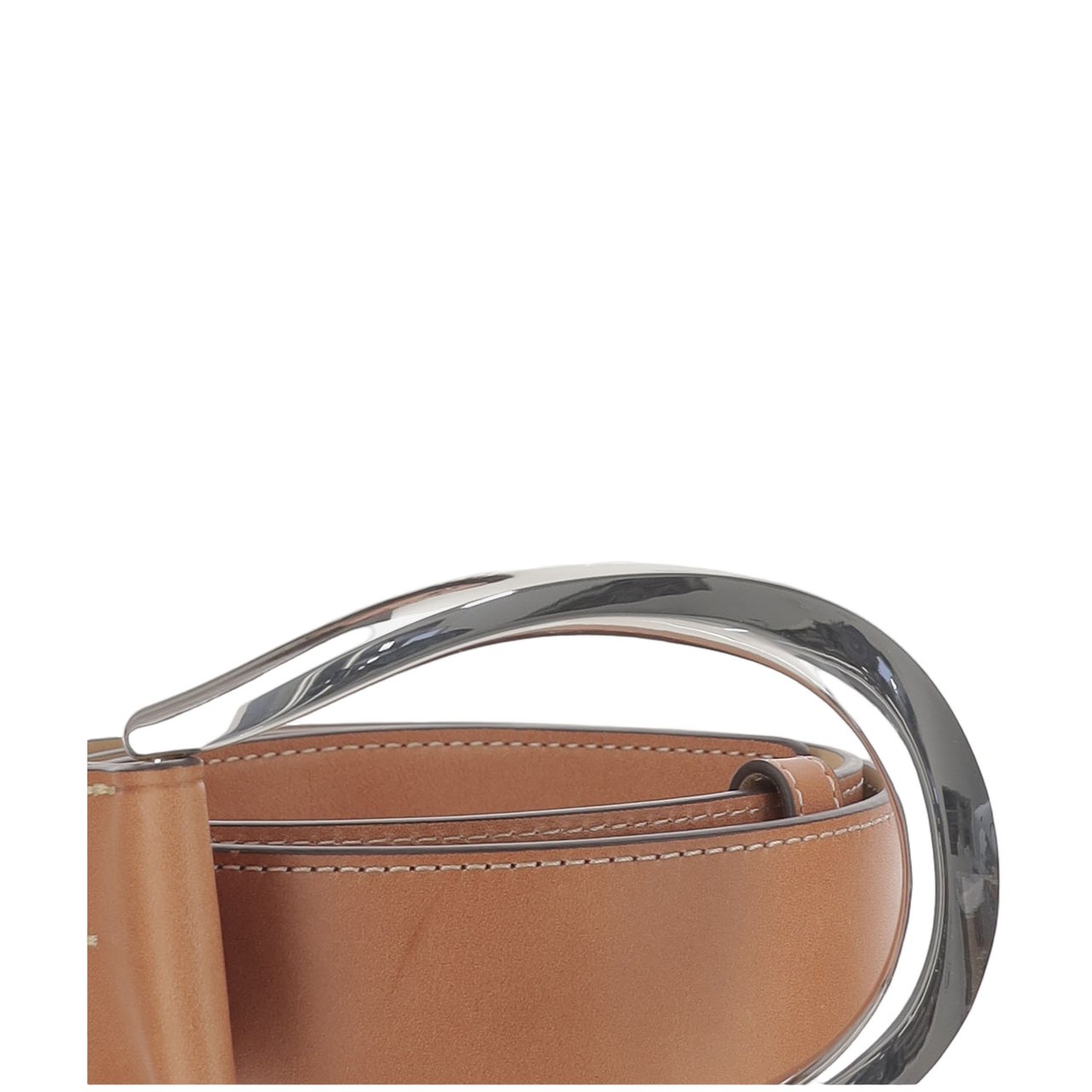Ralph Lauren Brown Smooth Leather Belt Bruin