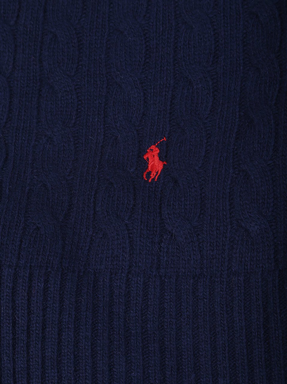 Ralph Lauren Classic Oblong Scarf Blue Blauw
