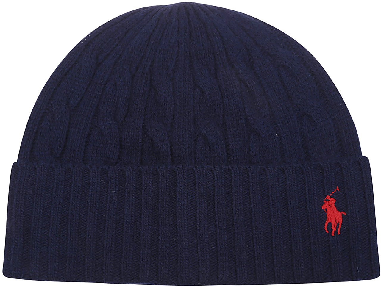 Ralph Lauren Cold Weather Beanie Blue Blauw