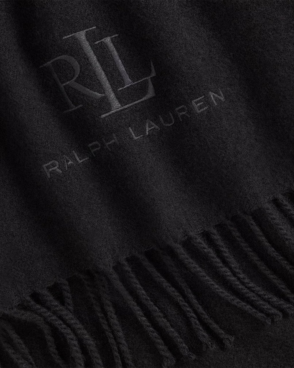 Ralph Lauren Scarfs Black Zwart