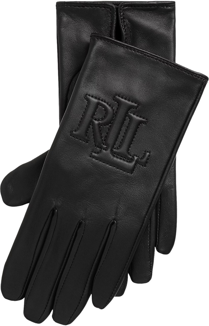 Ralph Lauren Gloves Black Zwart