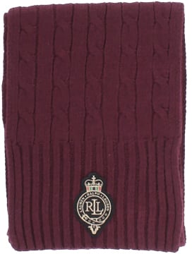 Ralph Lauren Scarfs Bordeaux Rood