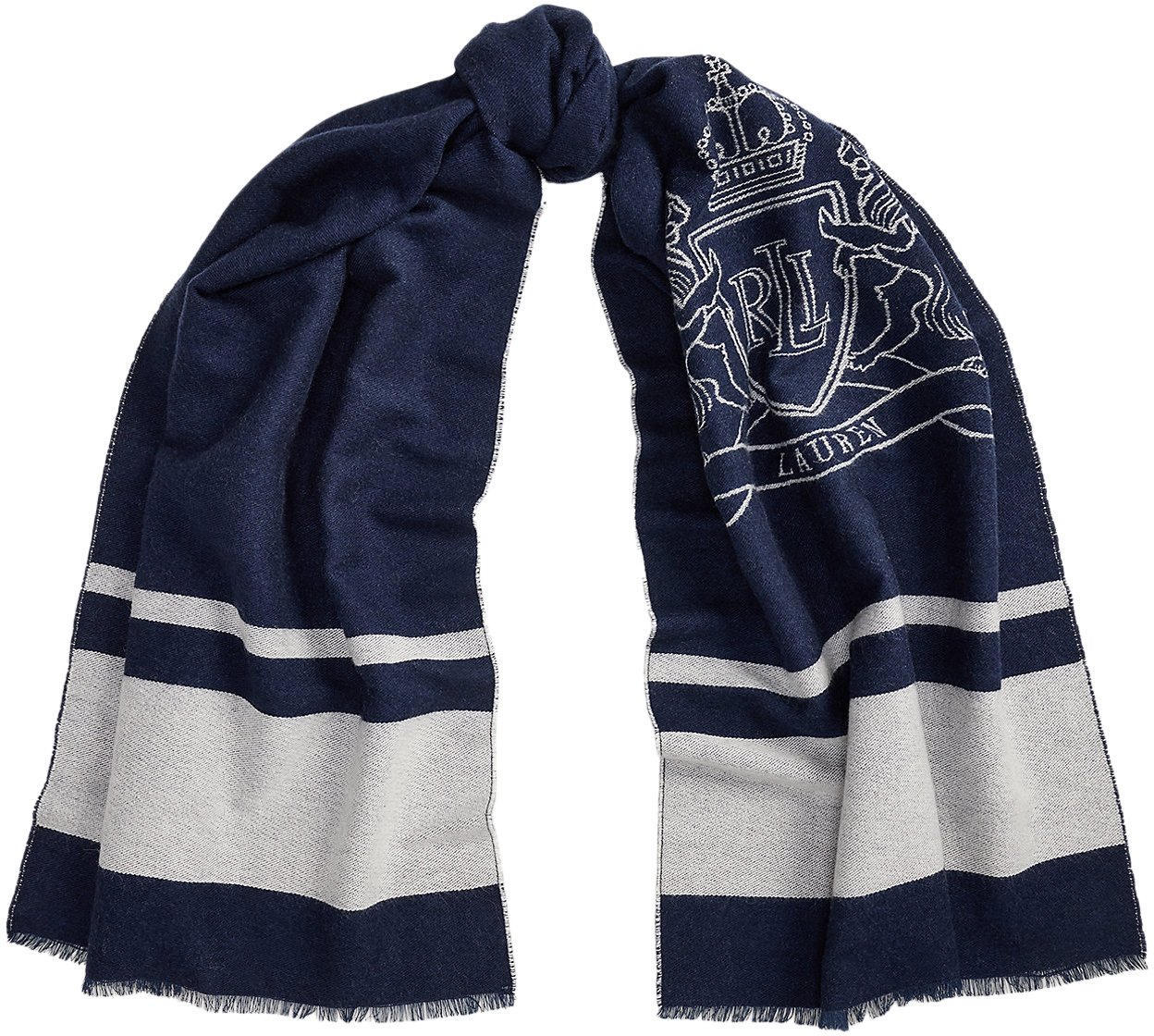 Ralph Lauren Scarfs Blue Blauw