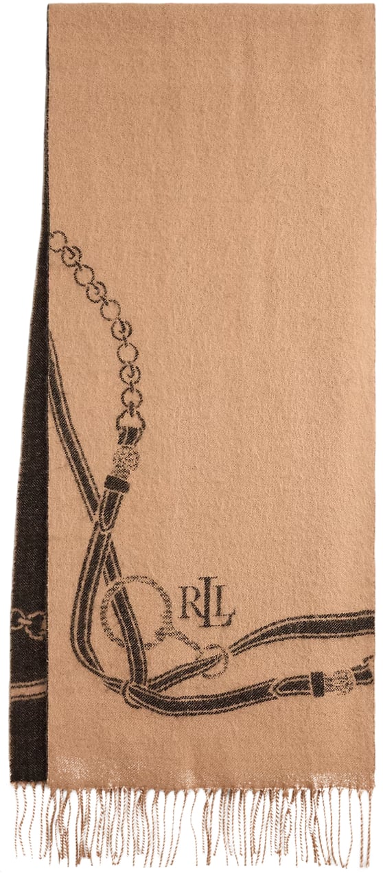 Ralph Lauren Scarfs Classic Camel Bruin