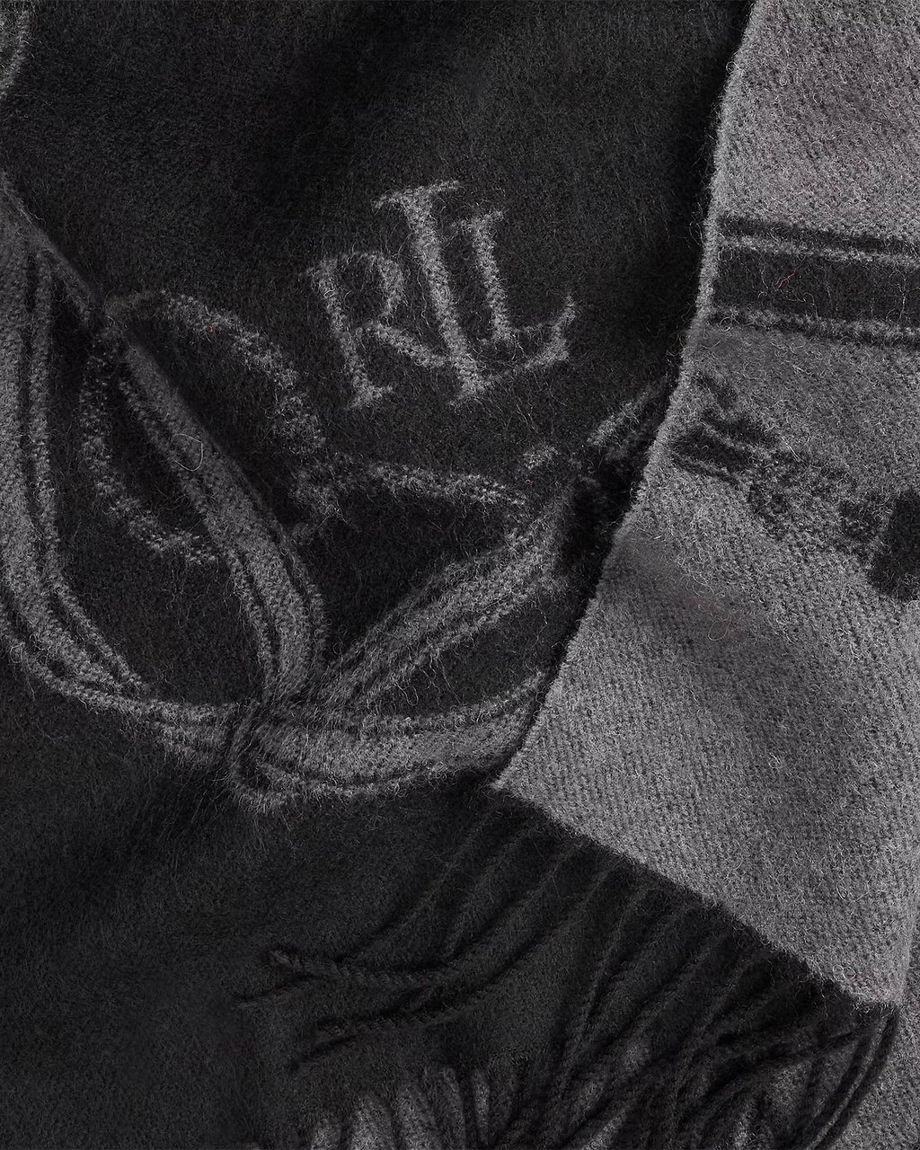 Ralph Lauren Scarfs Black Zwart