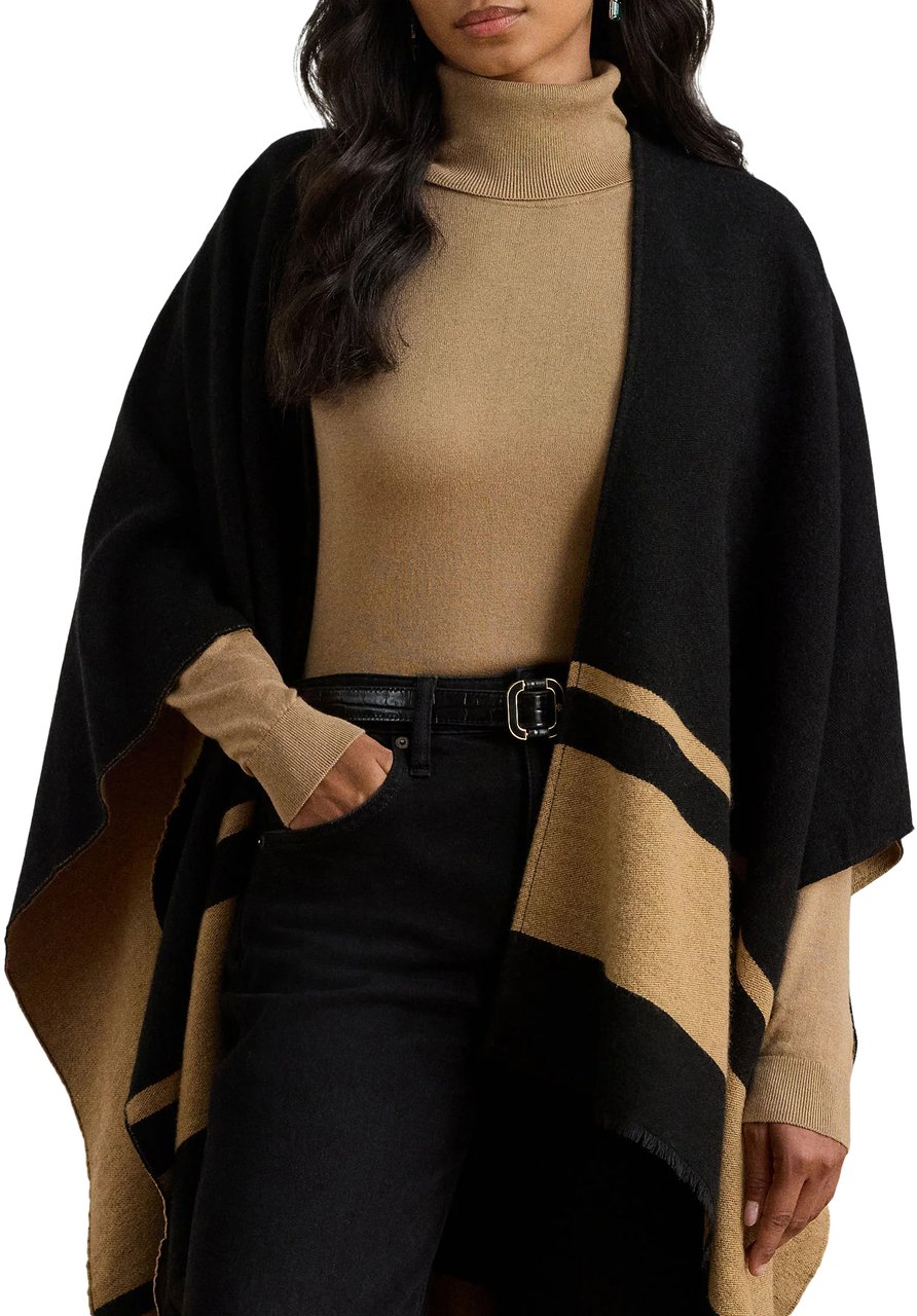 Ralph Lauren Jackets Nero Cammello Zwart