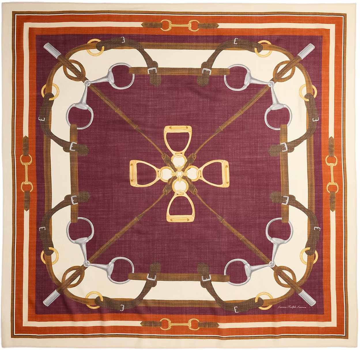 Ralph Lauren Scarfs Cinnamon Bark Bruin