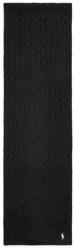 Ralph Lauren Scarfs Black Zwart
