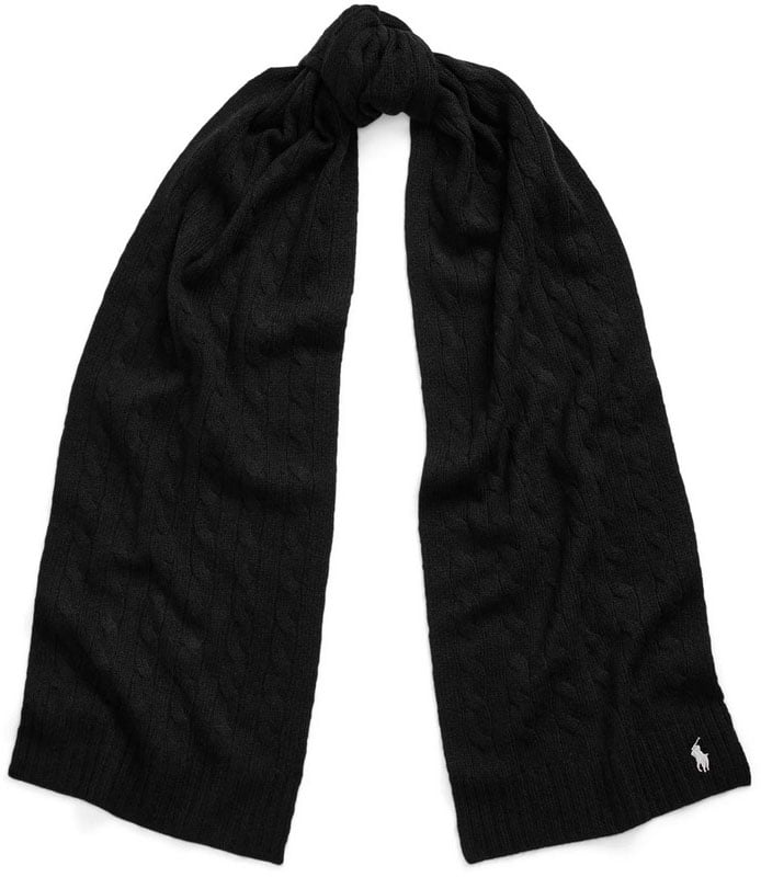 Ralph Lauren Scarfs Black Zwart