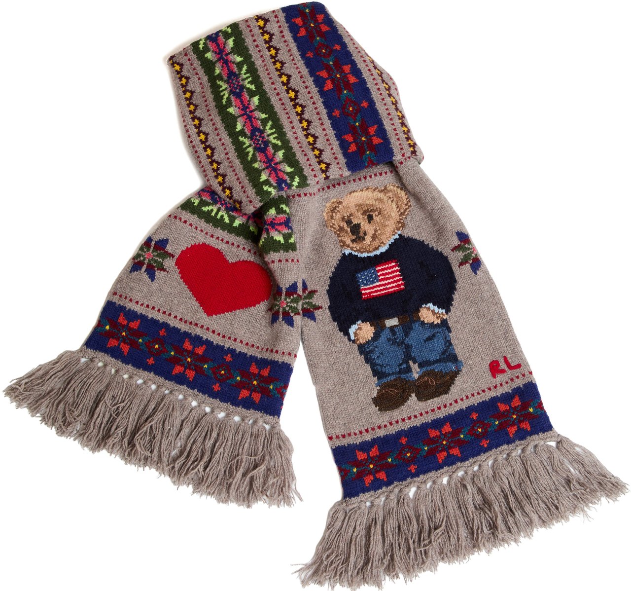 Ralph Lauren Sciarpa Polo Bear Divers