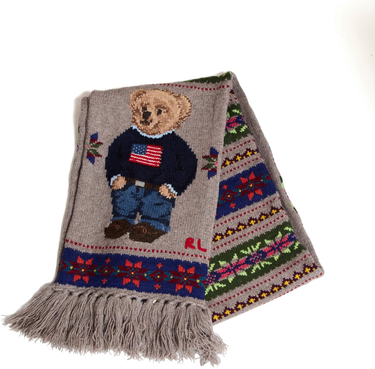 Ralph Lauren Sciarpa Polo Bear Divers