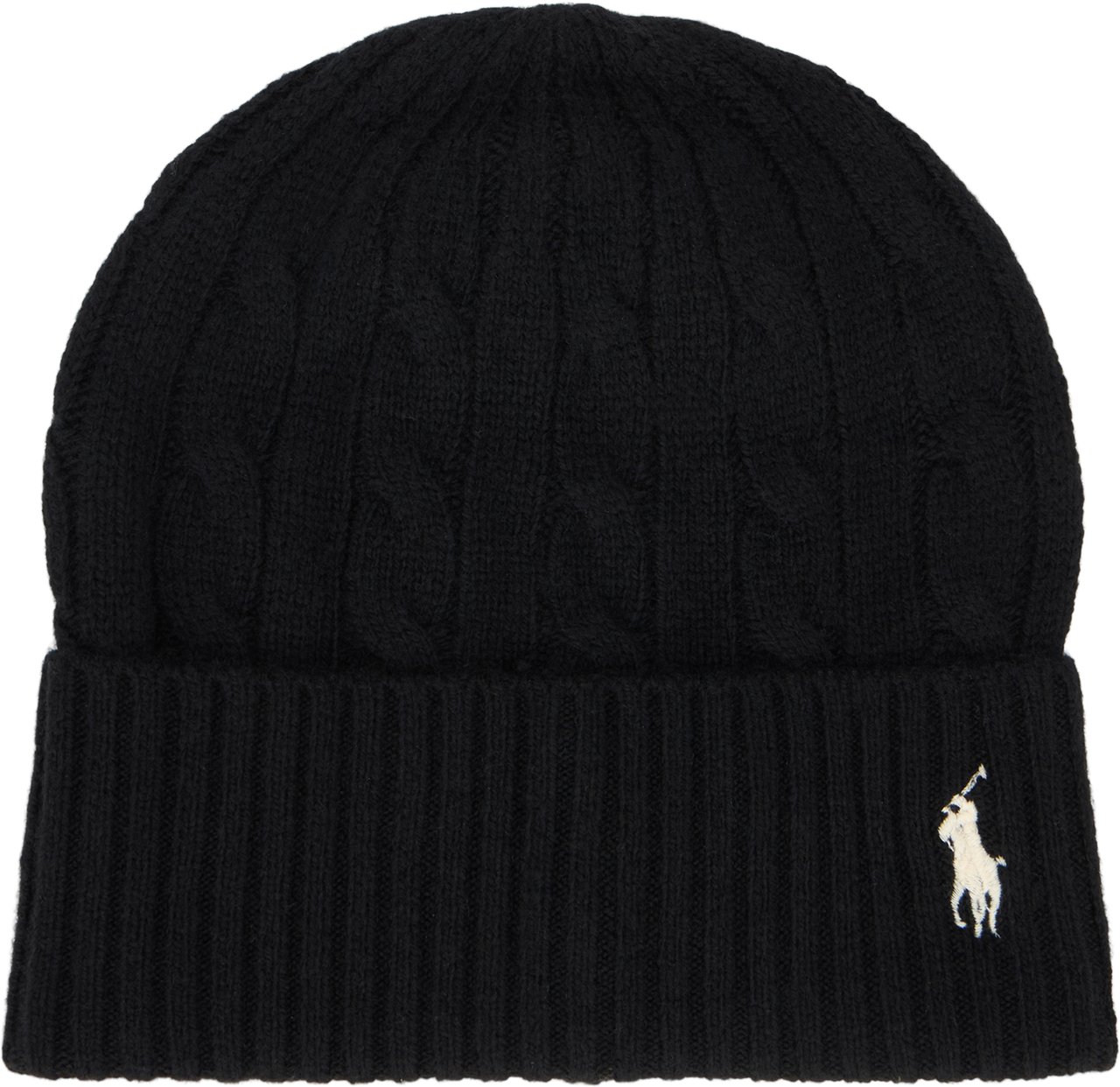 Ralph Lauren Cap with logo Zwart