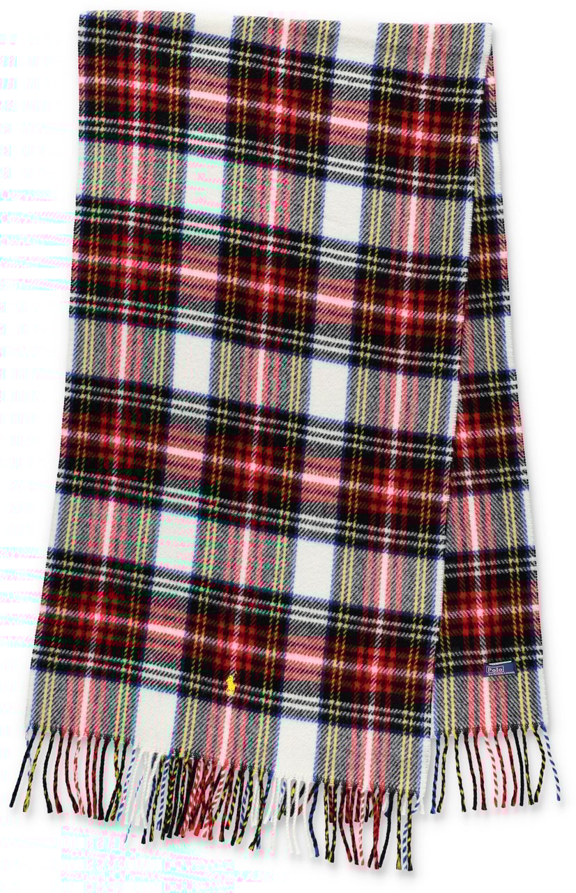 Ralph Lauren Scarf Check Red Check Rood