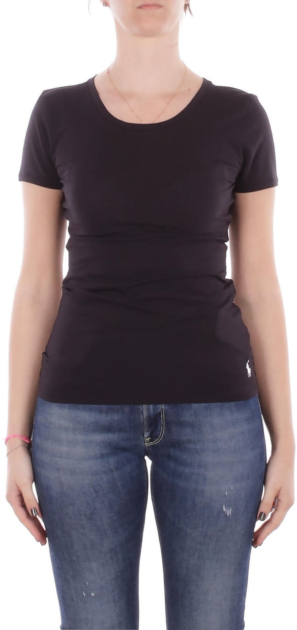 Ralph Lauren T-Shirts And Polos Black Zwart