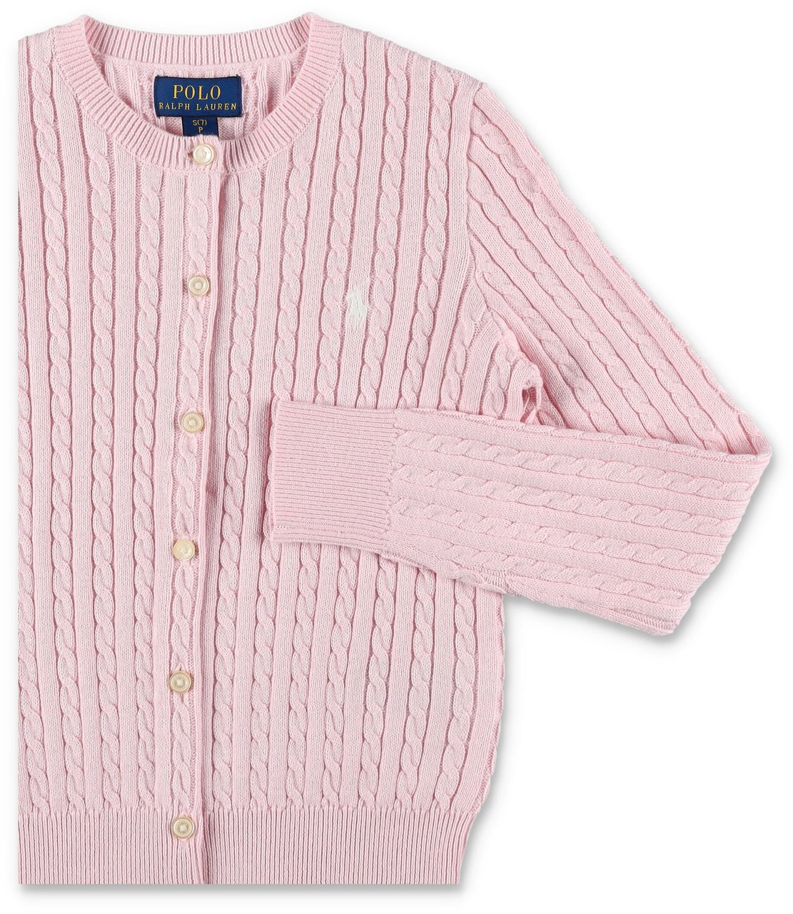 Ralph Lauren Cardigan Hint Of Pink Roze