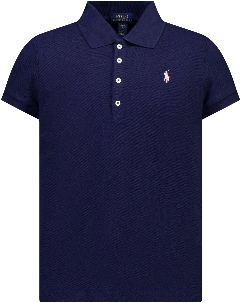 Ralph Lauren Ralph Lauren Kinder Meisjes Polo In Navy Blauw