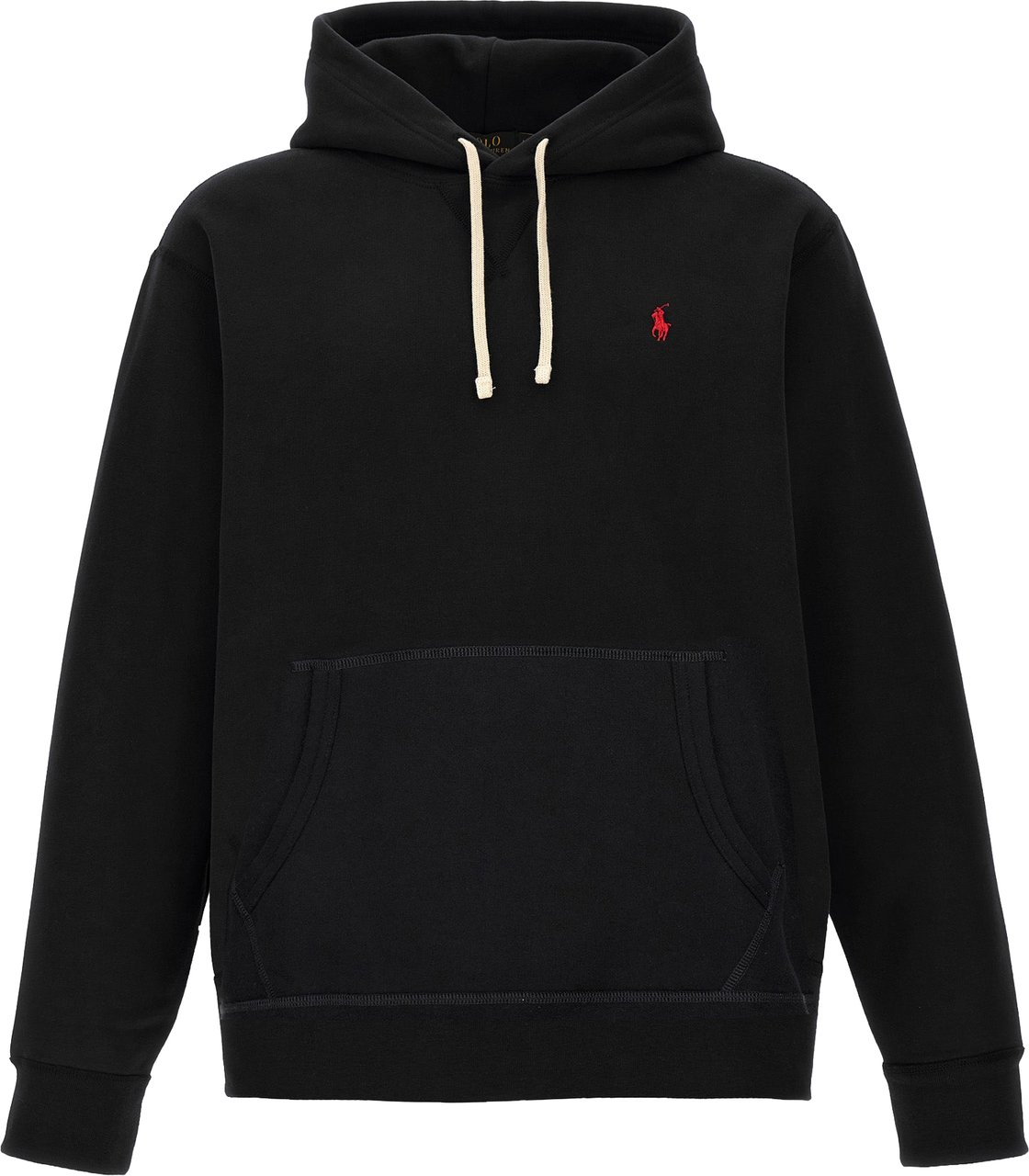 Ralph Lauren Polo Ralph Lauren Black Cotton Sweatshirt Zwart