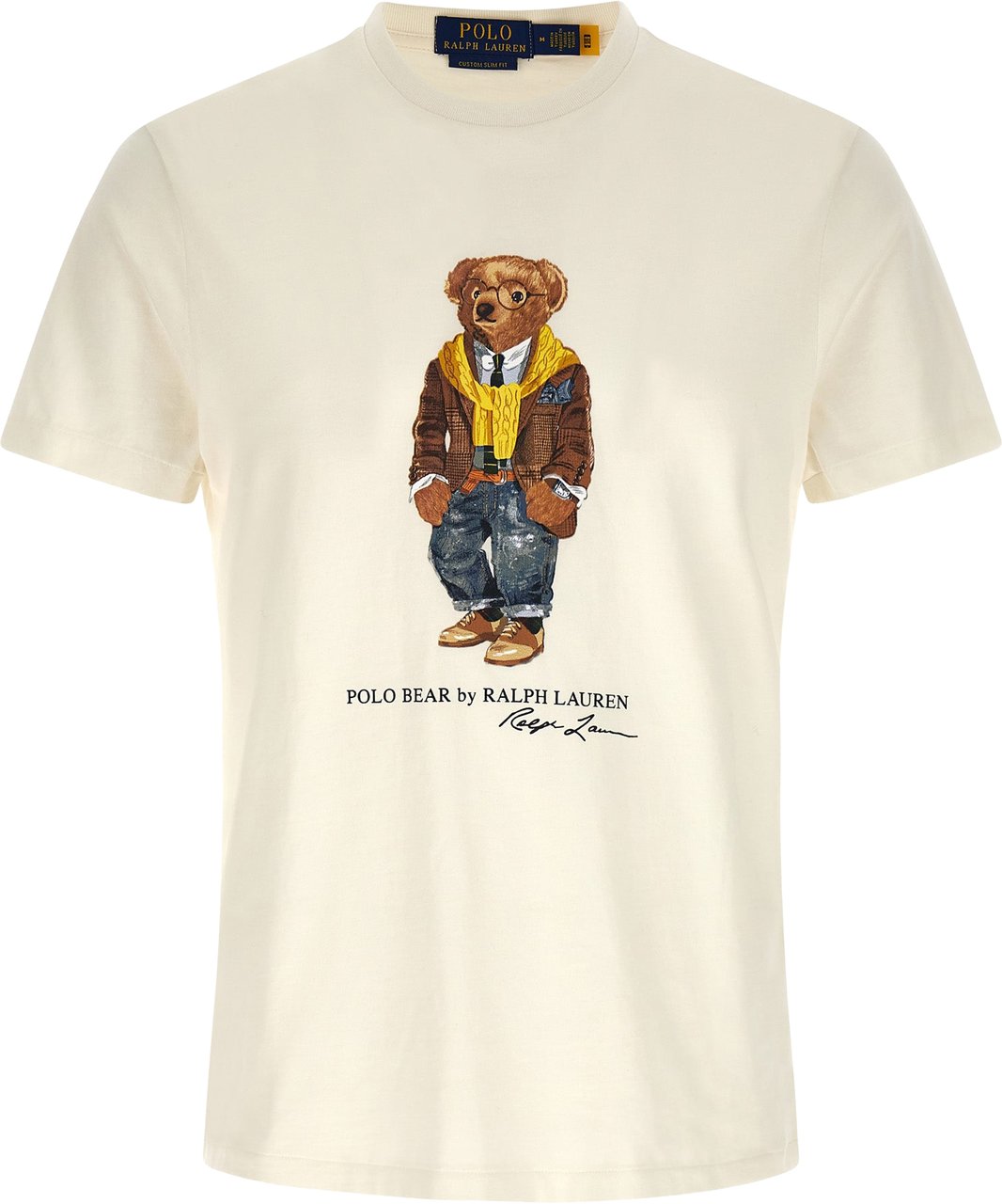 Ralph Lauren Polo Ralph Lauren White Cotton T-Shirt Wit