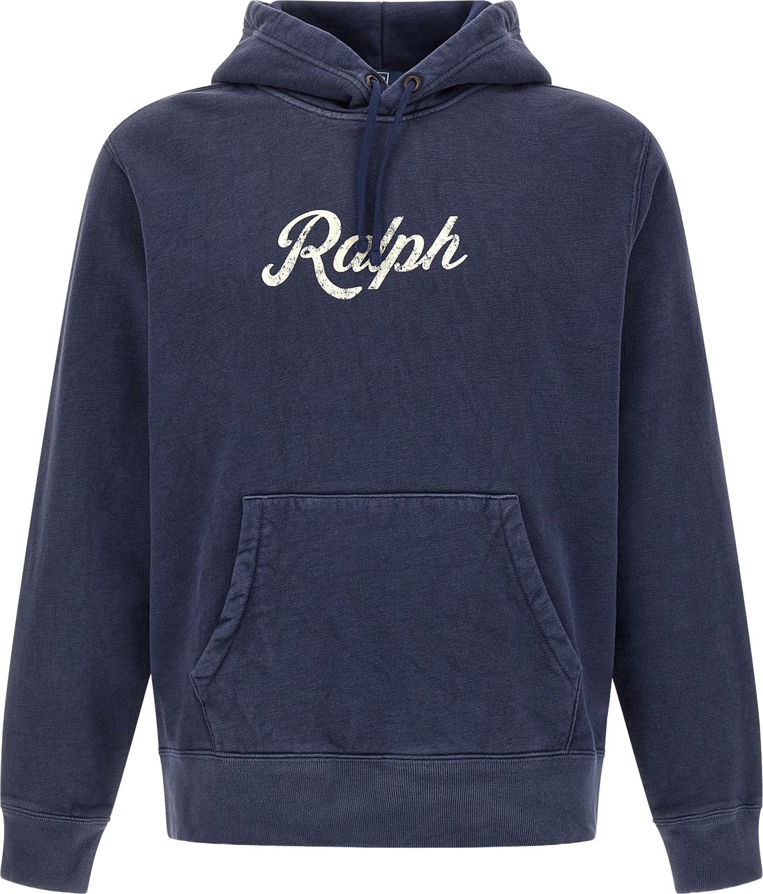 Ralph Lauren Polo Ralph Lauren Blue Cotton Sweatshirt Blauw