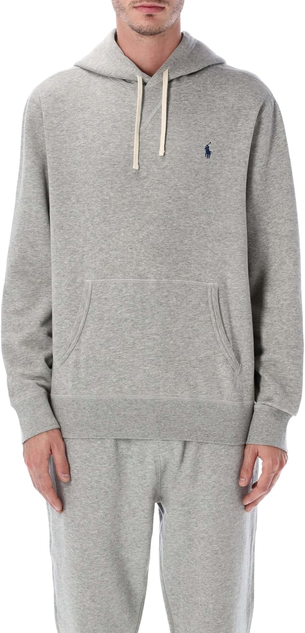 Ralph Lauren Rl Hoodie Andover Heather Lichtgrijs