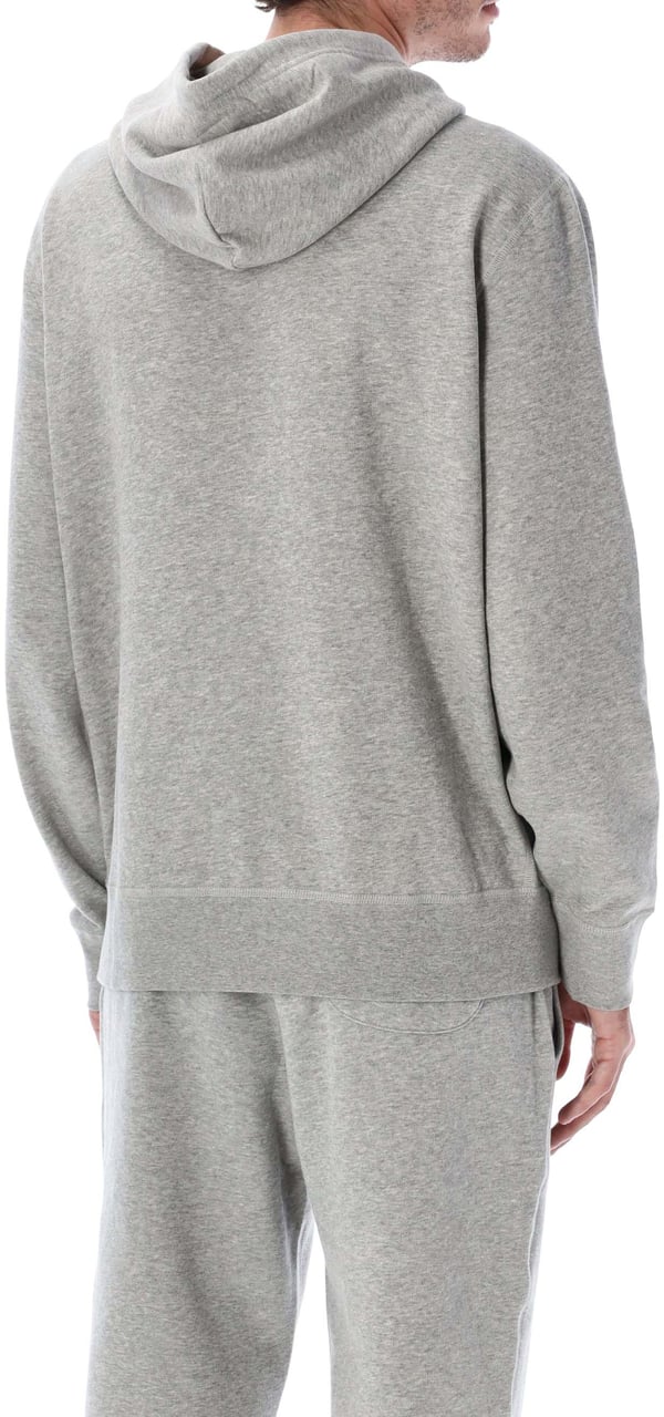Ralph Lauren Rl Hoodie Andover Heather Lichtgrijs