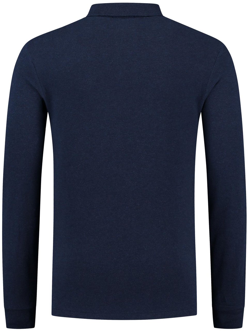 Ralph Lauren Slim Fit 'mesh' Polo Blauw