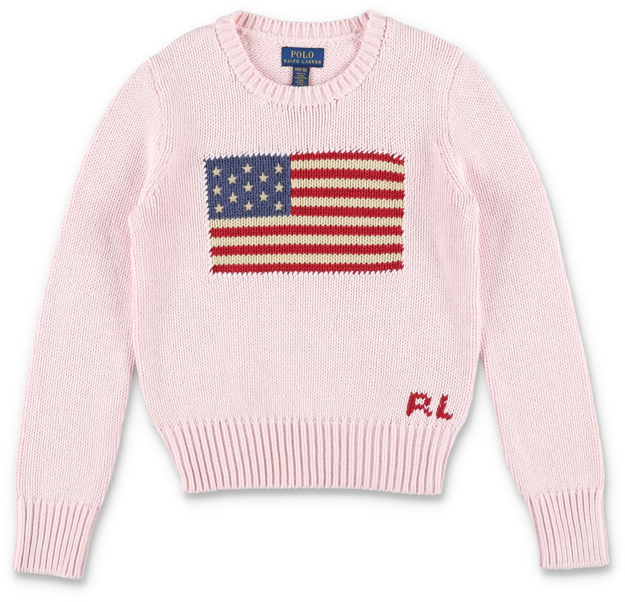 Ralph Lauren Knit Flag Acacia Pink Roze