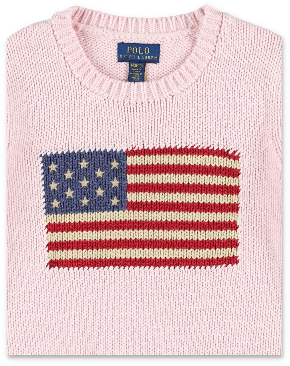 Ralph Lauren Knit Flag Acacia Pink Roze