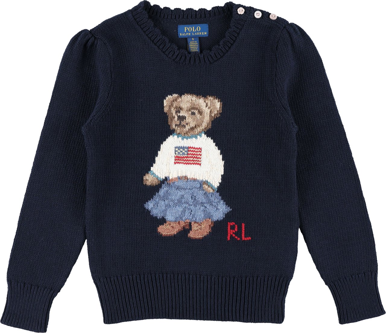 Ralph Lauren Knit Beat Blu Navy