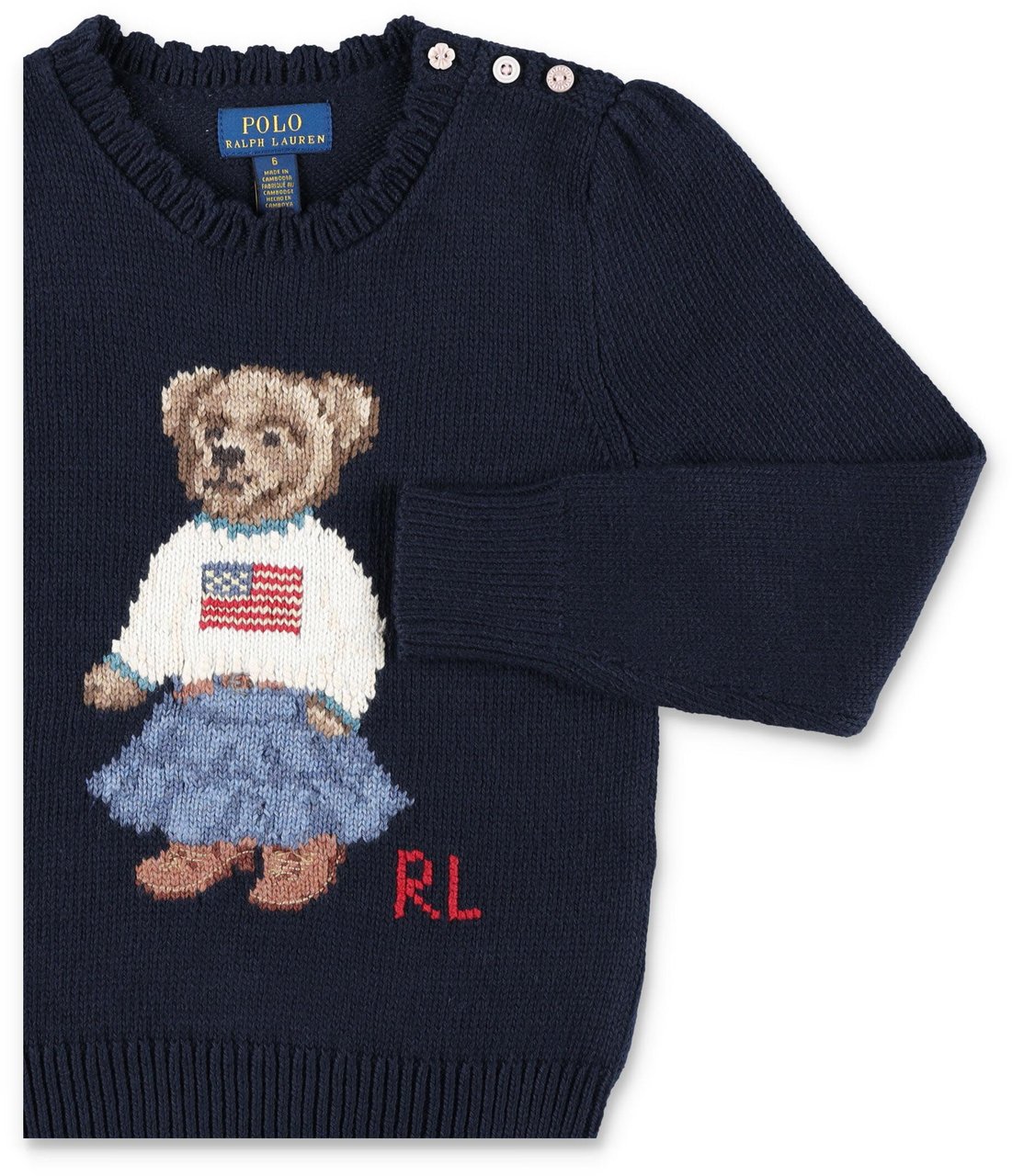 Ralph Lauren Knit Beat Blu Navy